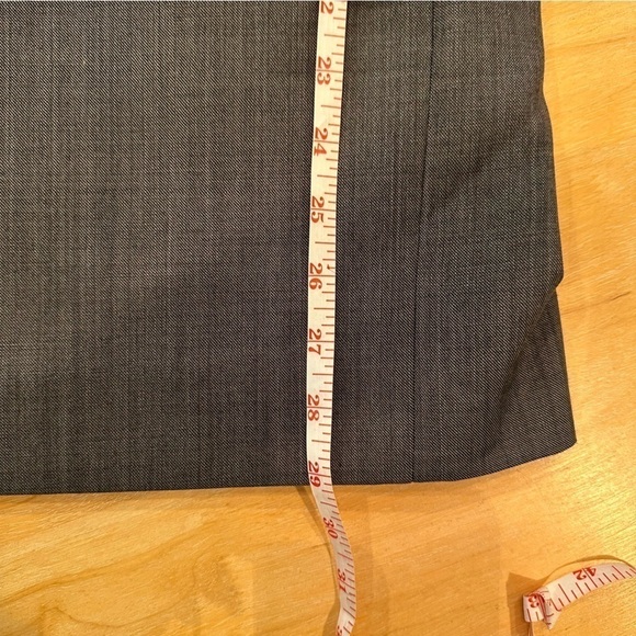 Lauren Ralph Lauren Mens Blazer Sport Coat Two Button Jacket Wool Size 44R Gray - Picture 10 of 14